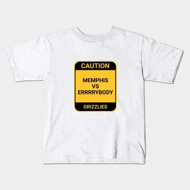MEMPHIS VS ERRRRYBODY Kids T-Shirt by BURN444